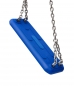Schaukelsitz Standard mit Edelstahl-Schaukelketten, Farbwahl: rot, blau, grün